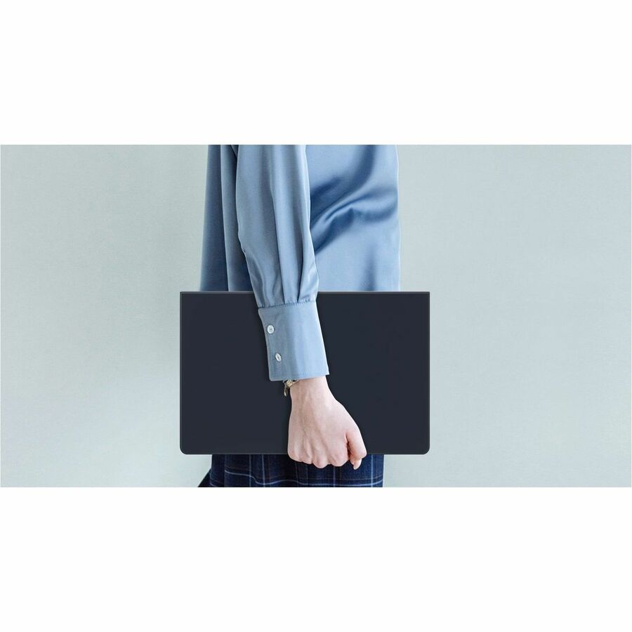 Samsung Keyboard/Cover Case (Book Fold) Samsung Galaxy Tab S9+, Galaxy Tab S9 FE+ Tablet, Stylus - French, English Keyboard - Black EF-DX810BBEGCA