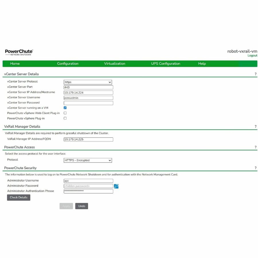 Licence numérique APC by Schneider Electric, PowerChute Network Shutdown pour la virtualisation et l'HCI, licence 1 an SWPCNS1Y-DIGI