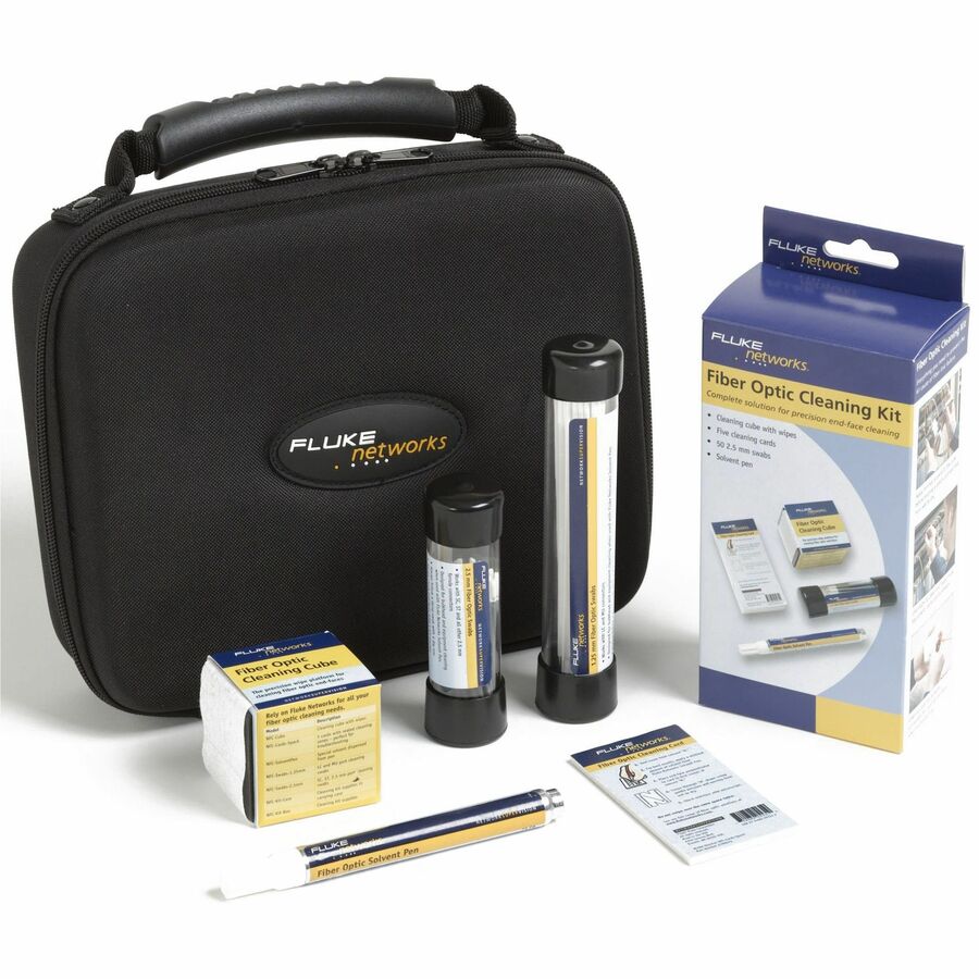 Kit de nettoyage pour fibre optique Fluke Networks NFC-KIT-CASE