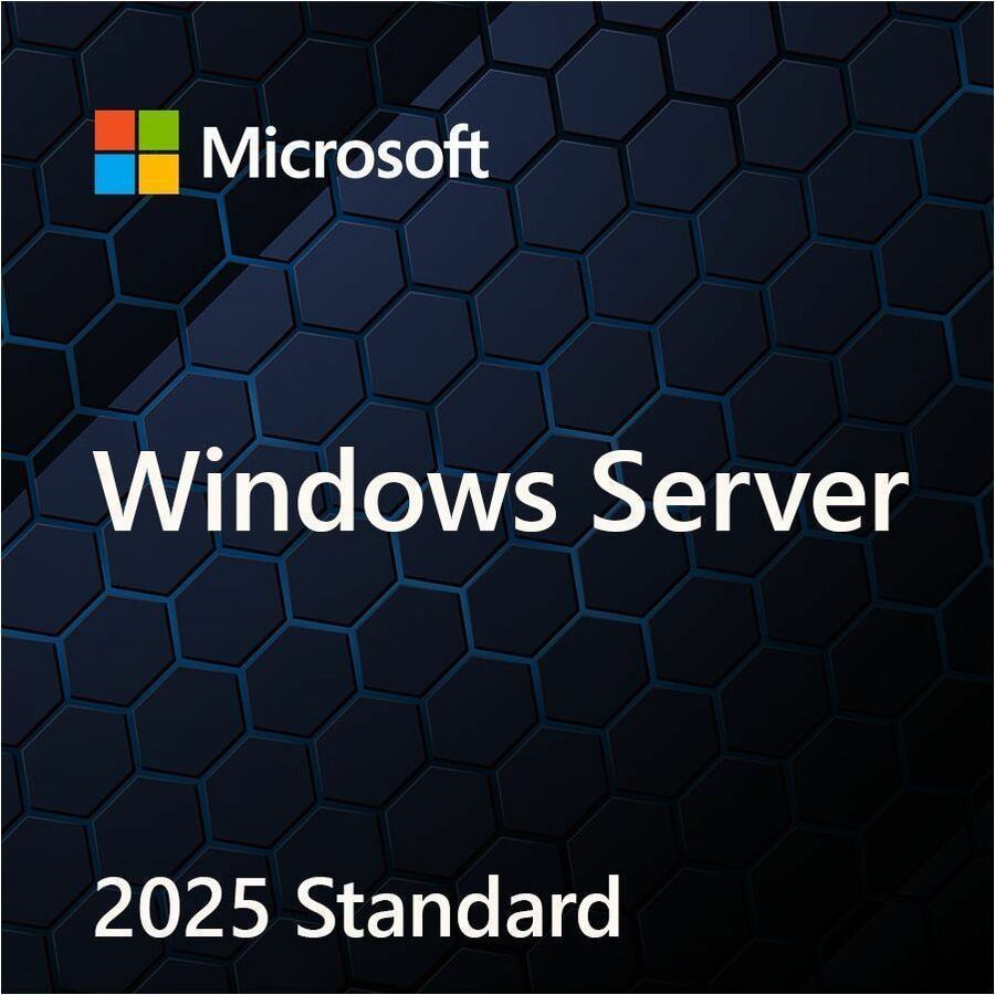 Microsoft Windows Server 2025 Standard Edition 64 bits - Licence - 16 cœurs EP2-25187