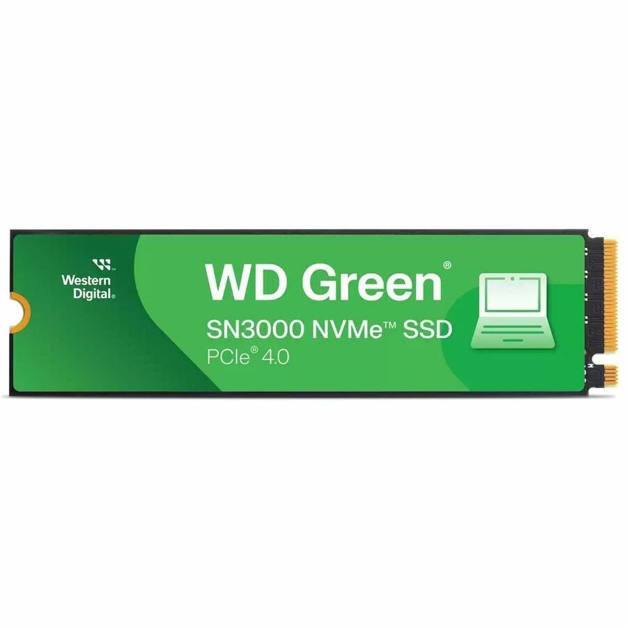 Disque SSD WD Green SN3000 WDS200T4G0E-00CPS0 2 To - M.2 2280 interne - PCI Express NVMe (PCI Express NVMe 4.0 x4) WDS200T4G0E-00CPS0