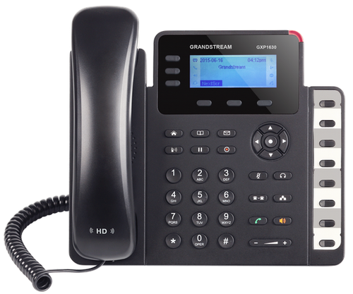 Grandstream GXP1630 IP Phone - Wall Mountable, Desktop GXP1630