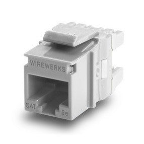 Câble UTP Cat5E RJ45 Wirewerks Kw Mod Blanc