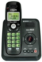 Système de réponse sans fil VTECH avec identification de l'appelant/appel en attente Noir
