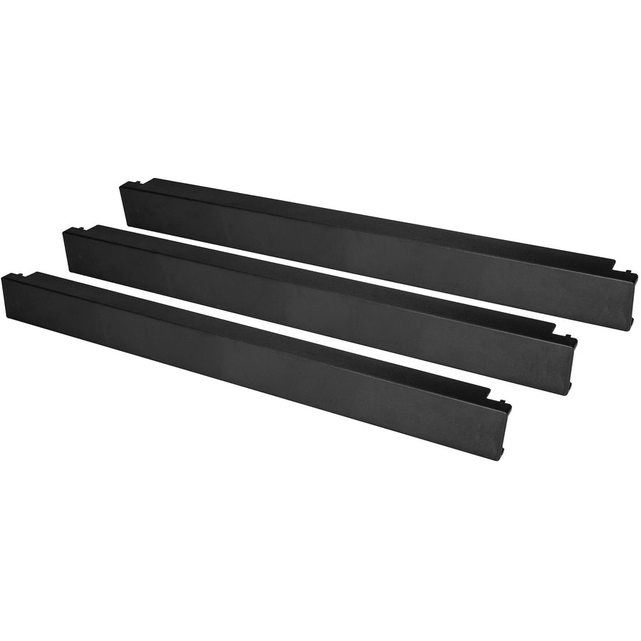 StarTech.com Panneaux d'obturation 1U - Panneau de rack vierge sans outil - Panneaux de rack vierges - Panneaux de remplissage - Lot de 10 BLANKP10