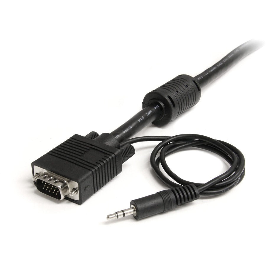 Câble coaxial VGA haute résolution StarTech.com de 4,6 m avec audio HD15 M/M MXTHQMM15A