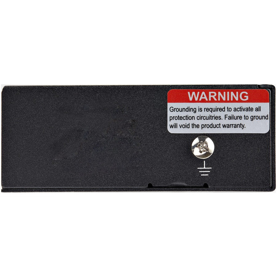 Star Tech.com Extendeur PoE Gigabit industriel - 60 W 802.3bt PoE++ 100 m/330 pi - Prolongateur de portée réseau Power Over Ethernet - IP-30 renforcé POEEXT1G60W