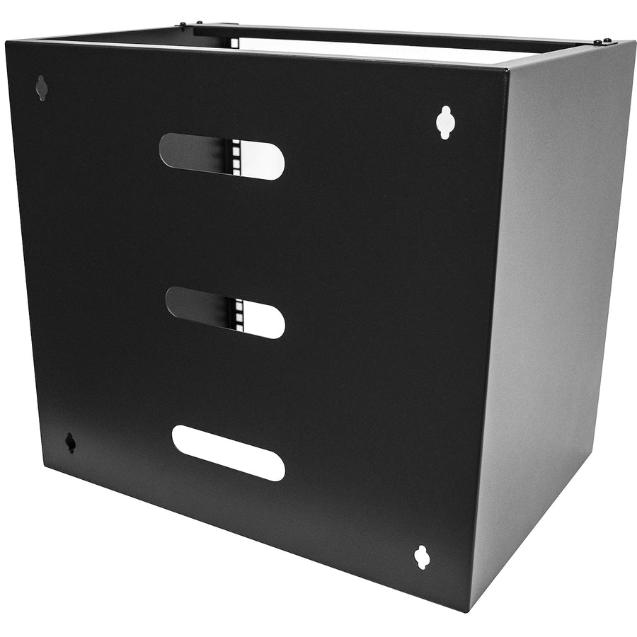 StarTech.com Rack mural 10U, 35,6 cm de profondeur, rack réseau mural 48,3 cm, support de panneau de brassage mural pour commutateur/équipement informatique RACK-10U-14-BRACKET