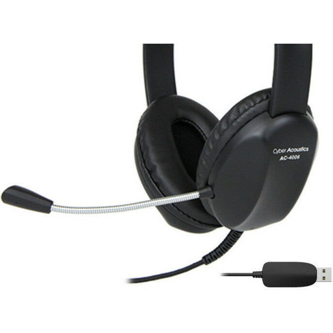 Casque stéréo USB Cyber Acoustics AC-4006 AC-4006