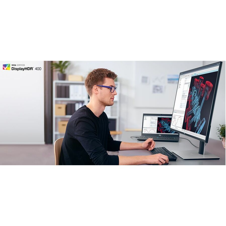 Écran LCD LED 4K UHD Edge de 31,5 pouces Dell UltraSharp U3219Q - 16:9 DELL-U3219Q