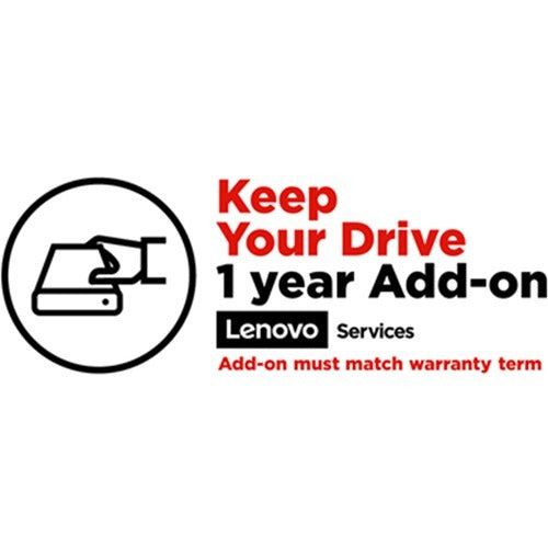 Lenovo Keep Your Drive (Add-On) - 1 Year - Service 5PS0K18177
