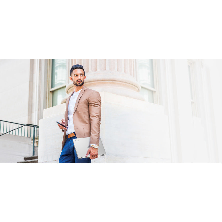 Asus Chromebook Flip C434 C434TA-DS384T Chromebook tactile 14" - Full HD - 1920 x 1080 - Intel Core M 8e génération m3-8100Y Dual-core (2 cœurs) 1,10 GHz - 8 Go de RAM - 64 Go de mémoire flash - Noir, Argent C434TA-DS384T