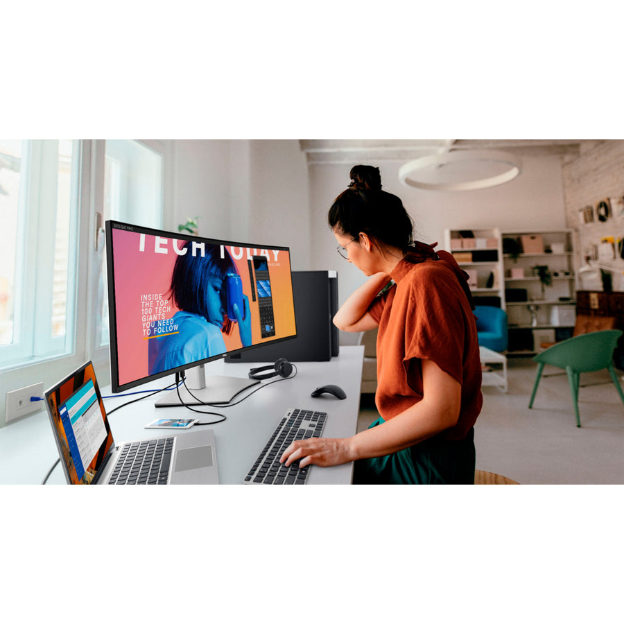 Moniteur LCD incurvé Dell UltraSharp U4021QW 39,7 pouces WUHD DELL-U4021QW