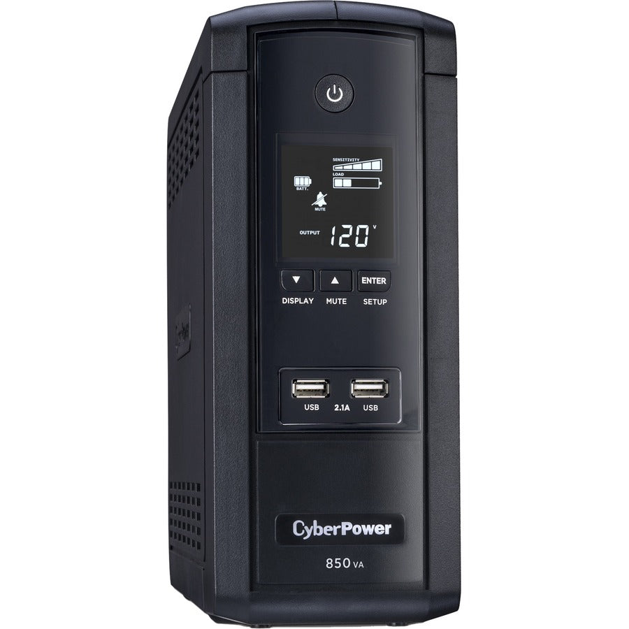 CyberPower UPS Systems BRG850AVRLCD Intelligent LCD - Capacity: 850 VA / 510 W BRG850AVRLCD