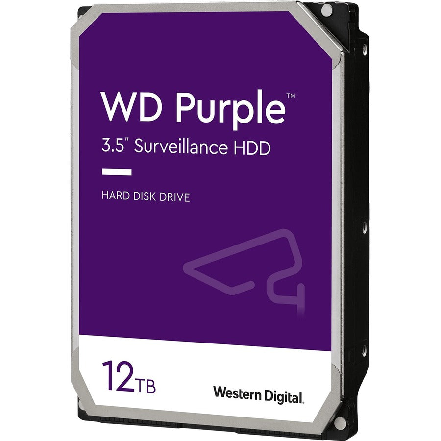 Disque dur WD Purple WD121PURZ 12 To - 3,5" interne - SATA (SATA/600) WD121PURZ