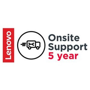 Assistance sur site Lenovo (module complémentaire) - 5 ans - Service 5WS0G59583