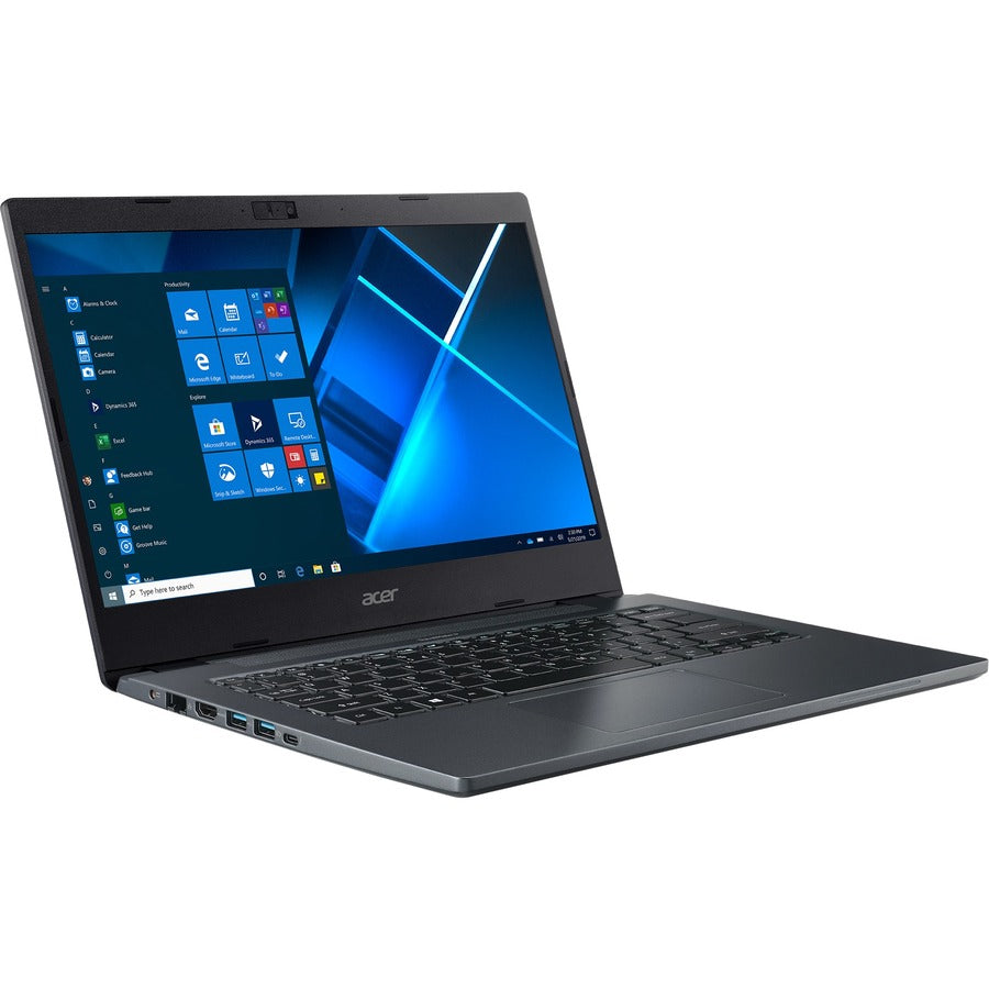 Ordinateur portable Acer TravelMate P4 P414-51 TMP414-51-527C 14" - Full HD - 1920 x 1080 - Intel Core i5 11e génération i5-1135G7 Quad-core (4 cœurs) 2,40 GHz - 16 Go RAM - 512 Go SSD - Bleu ardoise NX.VP2AA.005