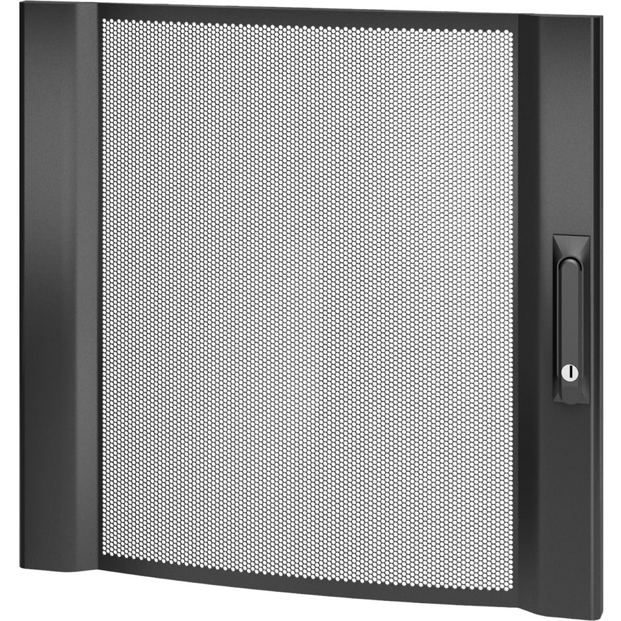 Porte incurvée perforée Schneider Electric NetShelter SX 12U 600 mm de large noire AR7060