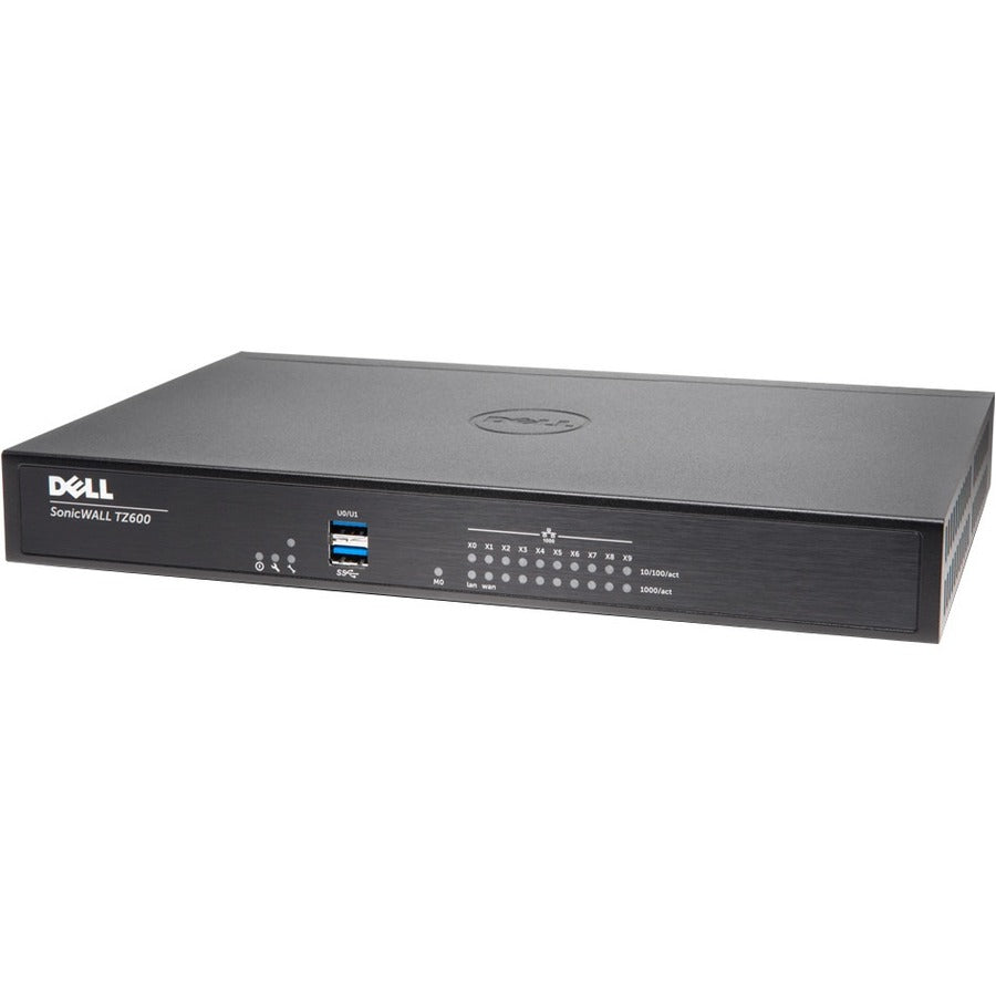 SONICWALL TZ600 AVEC SUPPORT 8X5 1 AN 01-SSC-0221