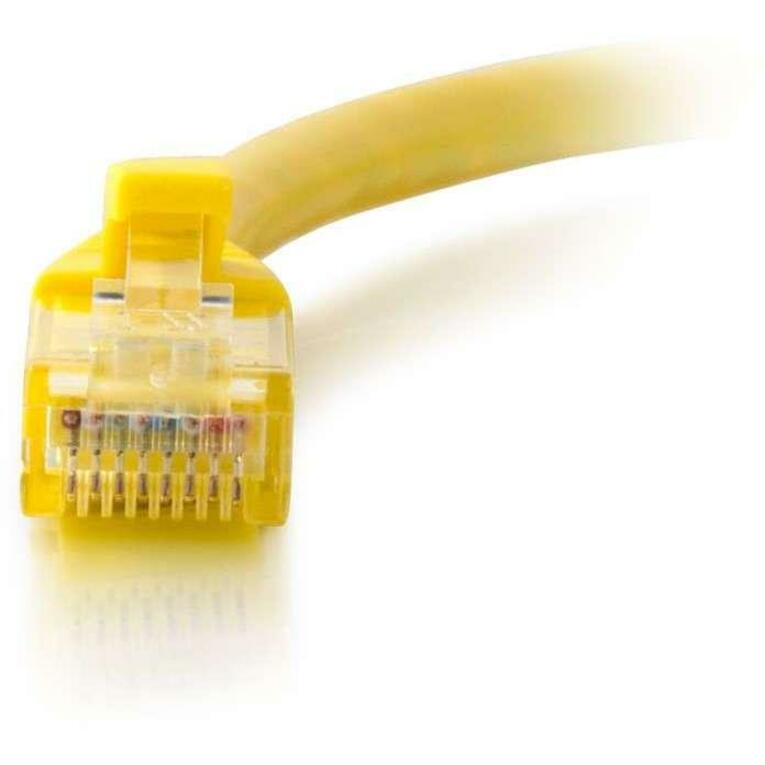Câble Ethernet Cat6 C2G 4 pieds - Sans accroc, non blindé (UTP) - Jaune 04008