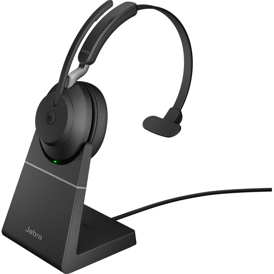 Casque Jabra Evolve2 65 MS Mono USB-C avec support de charge 26599-899-889