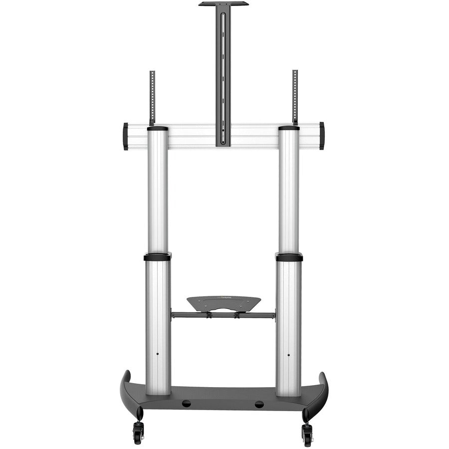 StarTech.com Support TV mobile, chariot TV universel robuste pour écran de 60 à 100 pouces (100 kg/220 lb), support TV à roulettes réglable en hauteur STNDMTV100