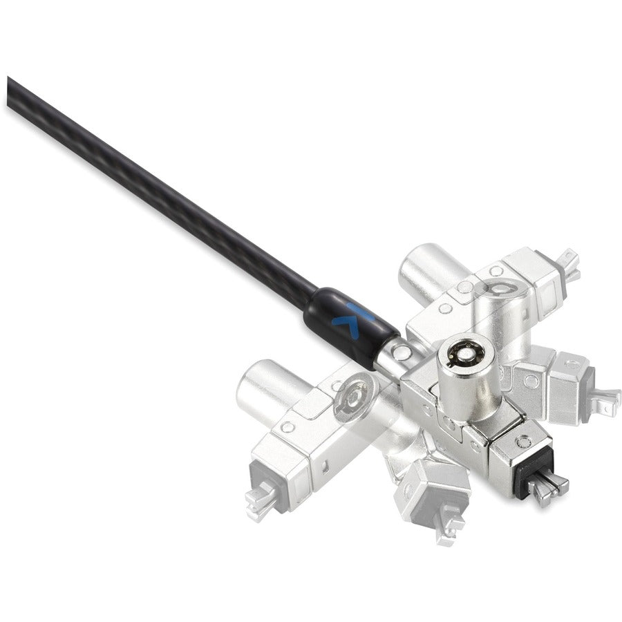 Câble de sécurité à clé Kensington Slim N17 2.0 pour ordinateur portable avec fentes en forme de coin K60500WW