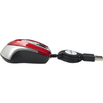 Souris optique de voyage Verbatim Mini - Rouge 97255
