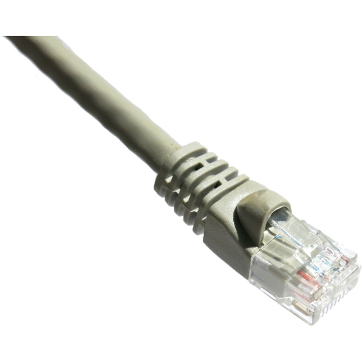 Câble de raccordement Axiom 2FT CAT6 UTP 550 MHz avec gaine moulée anti-accroc (gris) C6MB-G2-AX