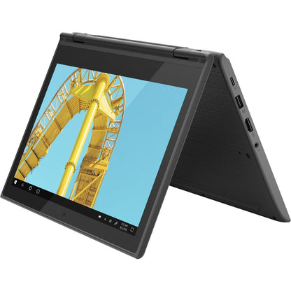 Netbook Lenovo 300e Windows 2e génération 82GK000KUS Écran tactile 11,6" - HD - 1366 x 768 - AMD 3015e Dual-core (2 cœurs) 1,20 GHz - 4 Go de RAM totale - 64 Go de mémoire flash - Noir 82GK000KUS