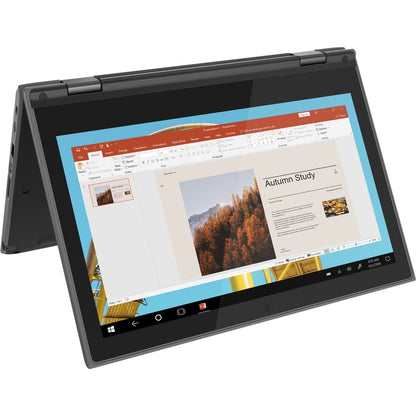 Netbook Lenovo 300e Windows 2e génération 82GK000KUS Écran tactile 11,6" - HD - 1366 x 768 - AMD 3015e Dual-core (2 cœurs) 1,20 GHz - 4 Go de RAM totale - 64 Go de mémoire flash - Noir 82GK000KUS