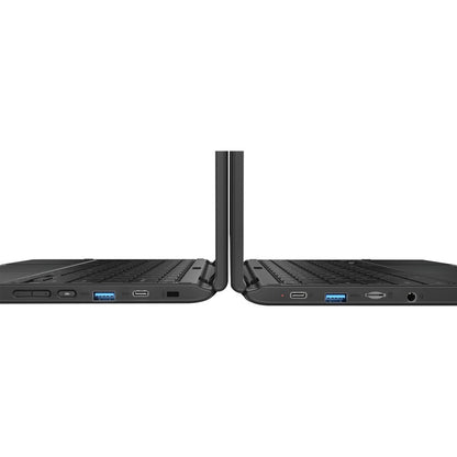 Lenovo 500e Chromebook 2e génération 81MC004UUS Chromebook convertible 2 en 1 à écran tactile 11,6" - HD - 1366 x 768 - Intel Celeron N4120 Quad-core (4 cœurs) 1,10 GHz - 8 Go de RAM totale - 64 Go de mémoire flash - Noir 81MC004UUS
