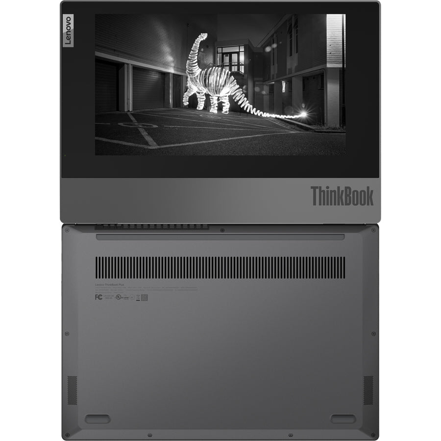 Ordinateur portable Lenovo ThinkBook Plus 20TG004SUS 13,3" - Full HD - 1920 x 1080 - Intel Core i7 10e génération i7-10510U Quad-core (4 cœurs) 1,80 GHz - 16 Go de RAM totale - SSD 512 Go - Gris fer 20TG004SUS