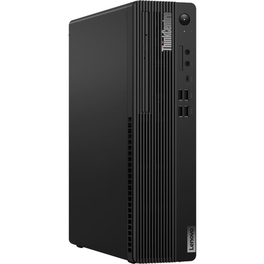 Ordinateur de bureau Lenovo ThinkCentre M90s Gen 3 11TT0000US - Intel Core i5 12e génération i5-12500 Hexa-core (6 cœurs) 3 GHz - 8 Go de RAM DDR5 SDRAM - 256 Go de SSD M.2 PCI Express NVMe 4.0 - Petit facteur de forme - Noir corbeau 11TT0000US