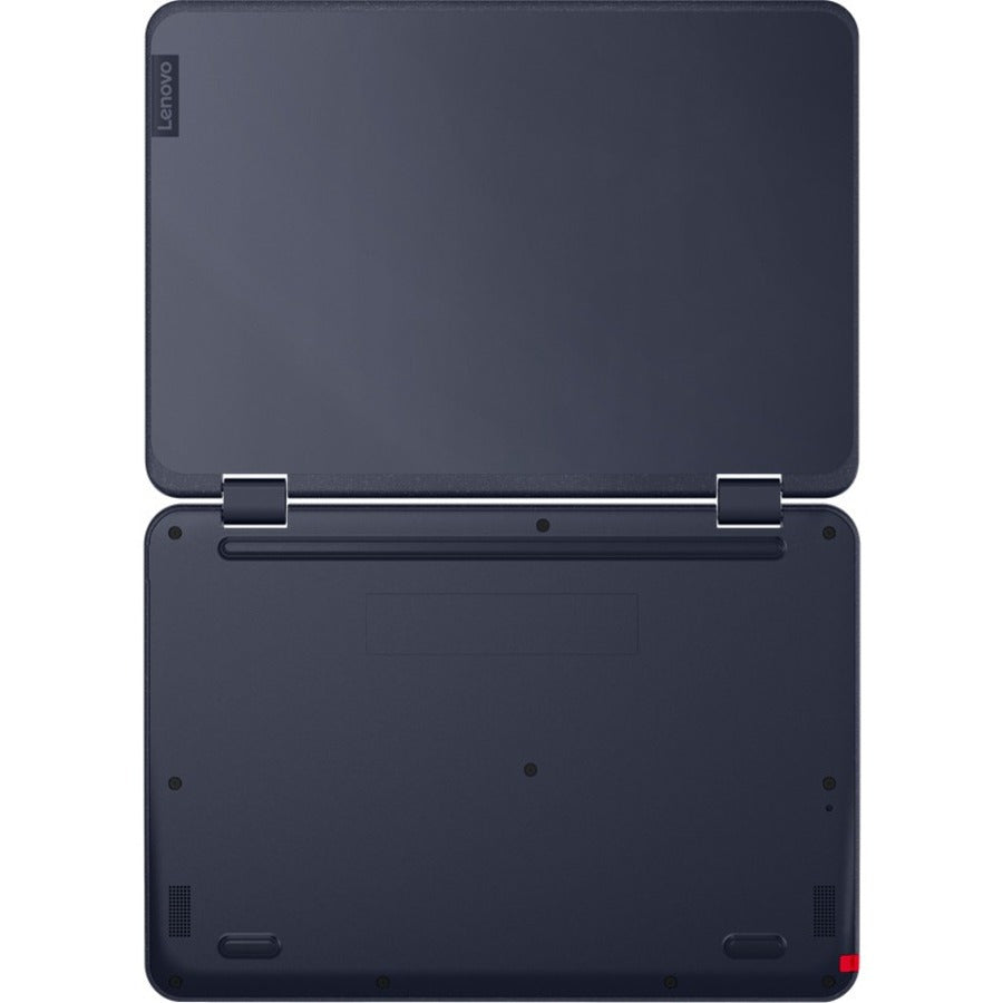 Ordinateur portable convertible 2 en 1 à écran tactile Lenovo 300w Gen 3 82J10026US 11,6" - HD - 1366 x 768 - AMD 3015e Dual-core (2 cœurs) 1,20 GHz - 4 Go de RAM totale - 4 Go de mémoire embarquée - 128 Go de SSD - Bleu abysse 82J10026US