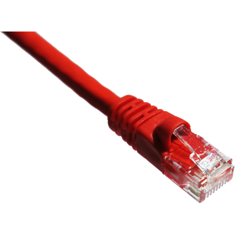 Câble de raccordement Axiom 15FT CAT6 UTP 550 MHz avec gaine moulée anti-accroc (rouge) C6MB-R15-AX