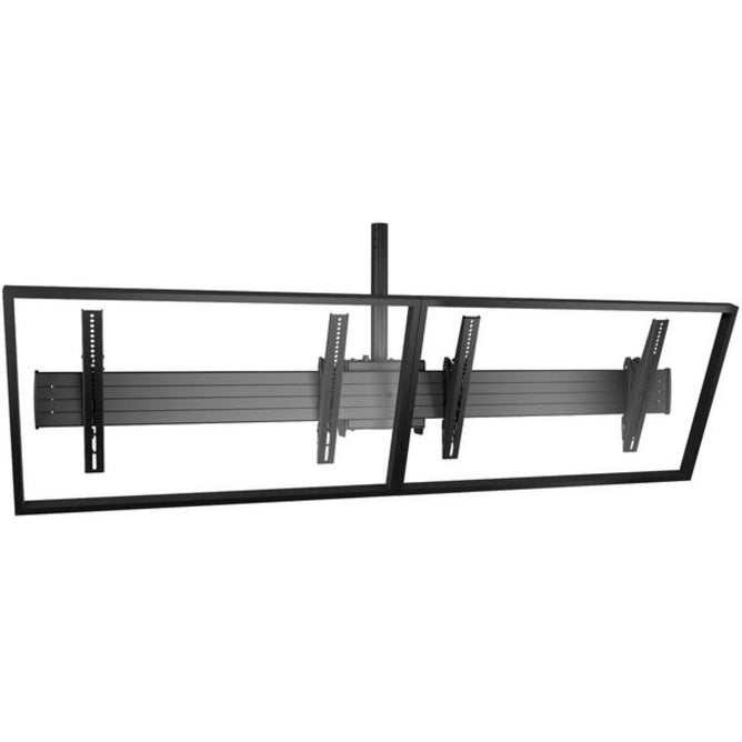 Support de plafond pour téléviseur Chief Fusion 2x1 pour menu - Pour écrans de 40 à 55 pouces - Noir LCM2X1U