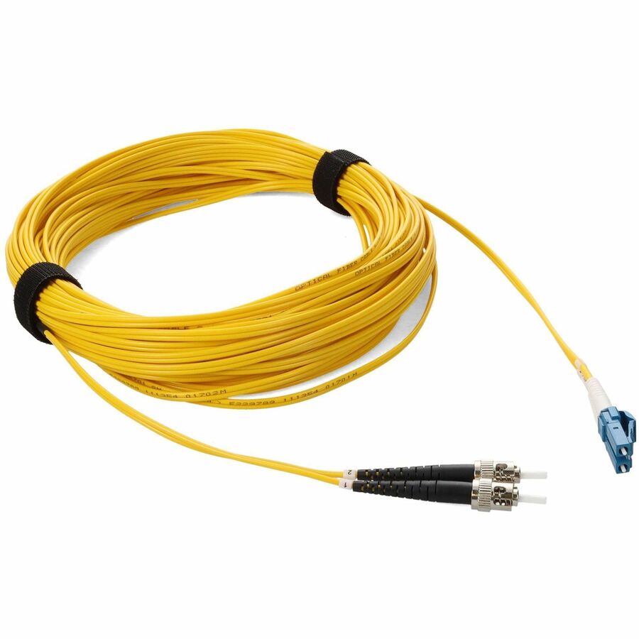 Câble réseau duplex à fibre optique AddOn ADD-ST-LC-15M9SMF