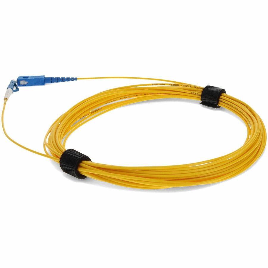 Câble de raccordement OFNR jaune (Riser Rated) AddOn 8 m SMF 9/125 Simplex SC/LC OS1 ADD-SC-LC-8MS9SMF