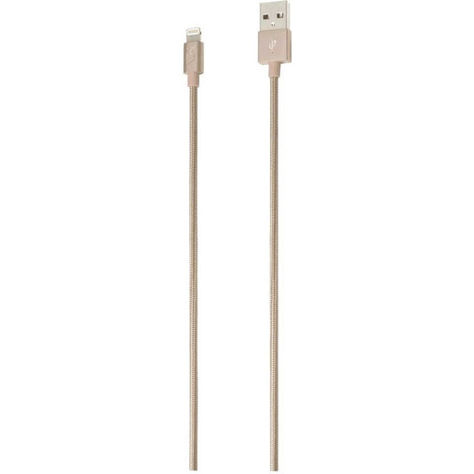 iStore Lightning Charge 4ft (1.2m) Braided Cable (Gold) ACC99407CAI