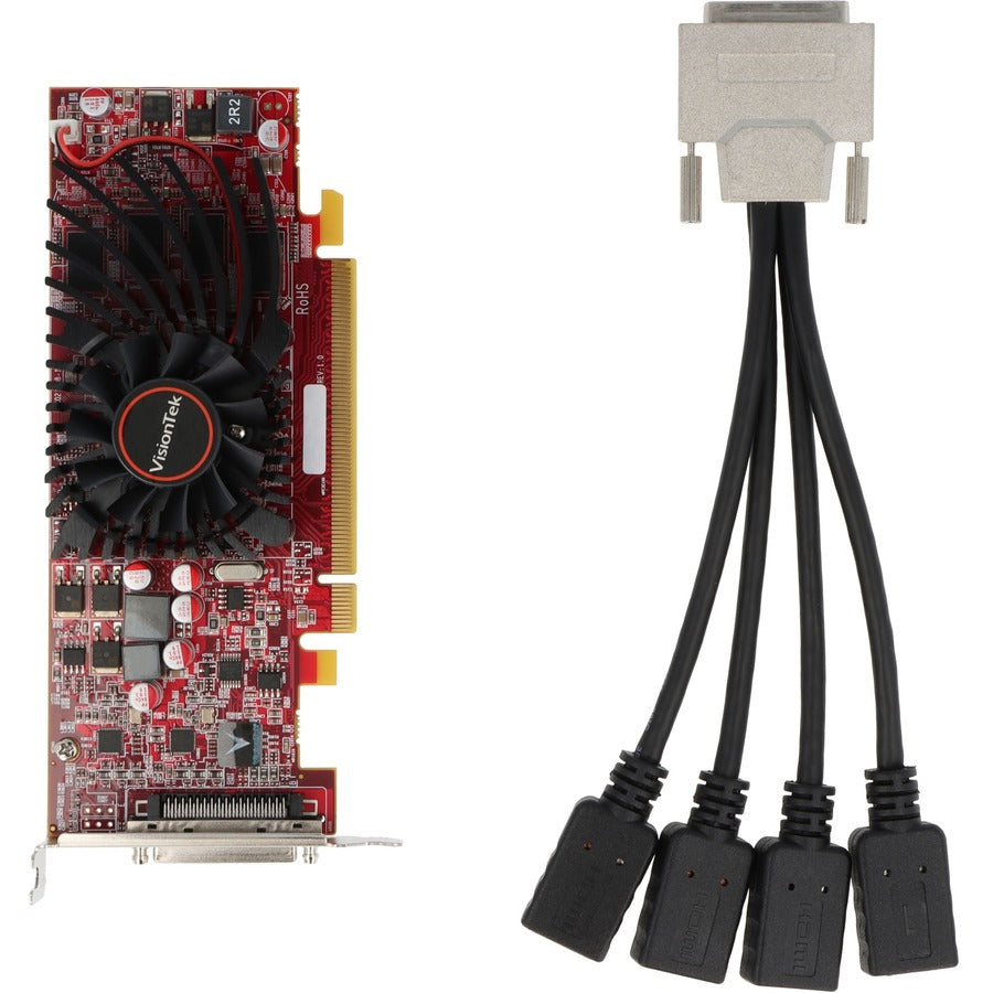 Carte graphique VisionTek AMD Radeon HD 5570 - 1 Go GDDR3 - Profil bas 900901