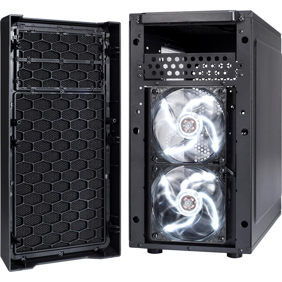 Boîtier d'ordinateur Fractal Design Focus G avec fenêtre latérale FD-CA-FOCUS-MINI-BK-W