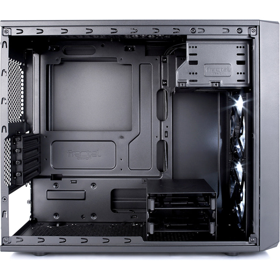 Boîtier d'ordinateur Fractal Design Focus G avec fenêtre latérale FD-CA-FOCUS-MINI-BK-W
