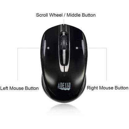 Adesso iMouse S50 - Mini souris sans fil 2,4 GHz IMOUSES50
