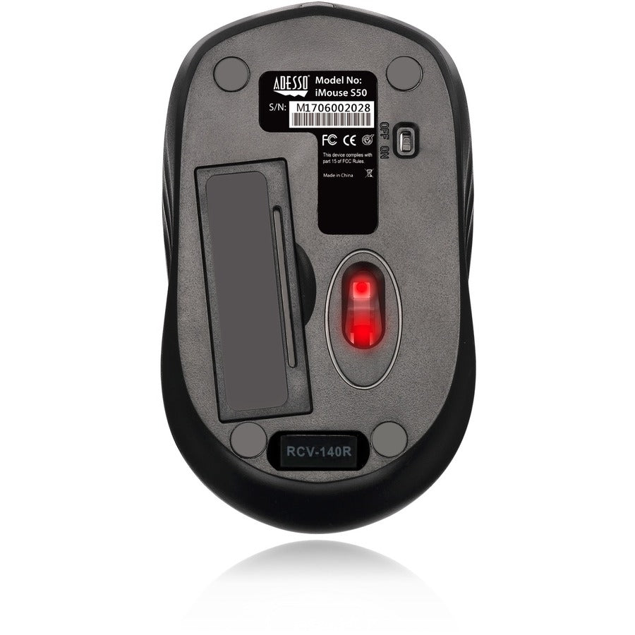 Adesso iMouse S50 - Mini souris sans fil 2,4 GHz IMOUSES50