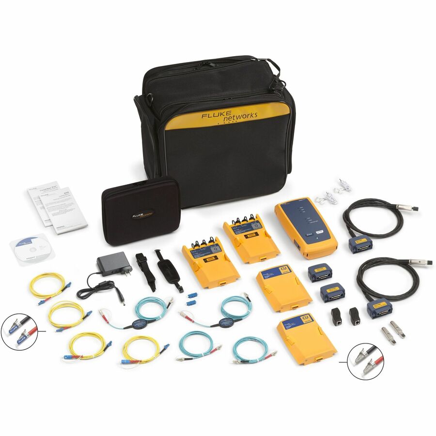 Kit d'accessoires pour analyseur de câbles Fluke Networks DSX2-8-CFP-Q-ADD-R