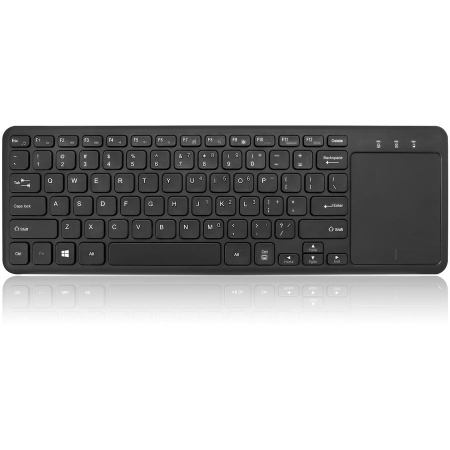 Clavier sans fil Adesso avec pavé tactile intégré WKB-4050UB