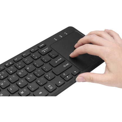 Clavier sans fil Adesso avec pavé tactile intégré WKB-4050UB