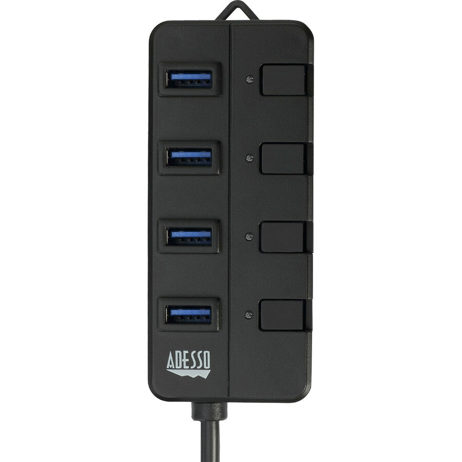 Concentrateur USB 3.0 4 ports Adesso AUH-3040