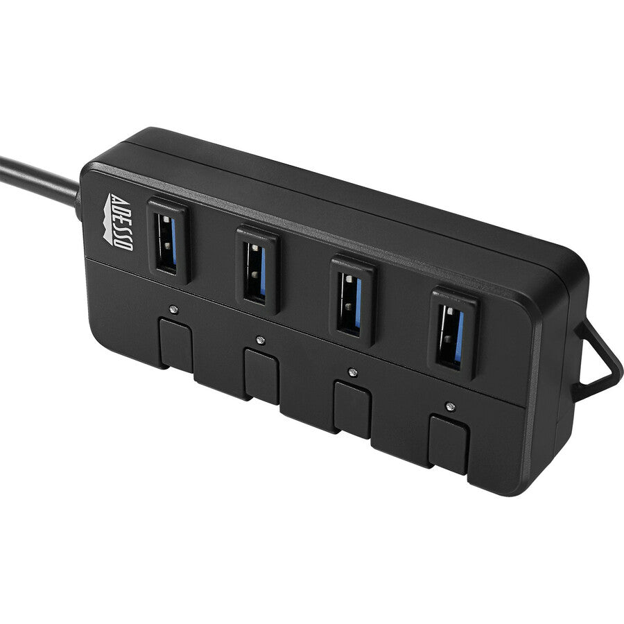 Concentrateur USB 3.0 4 ports Adesso AUH-3040